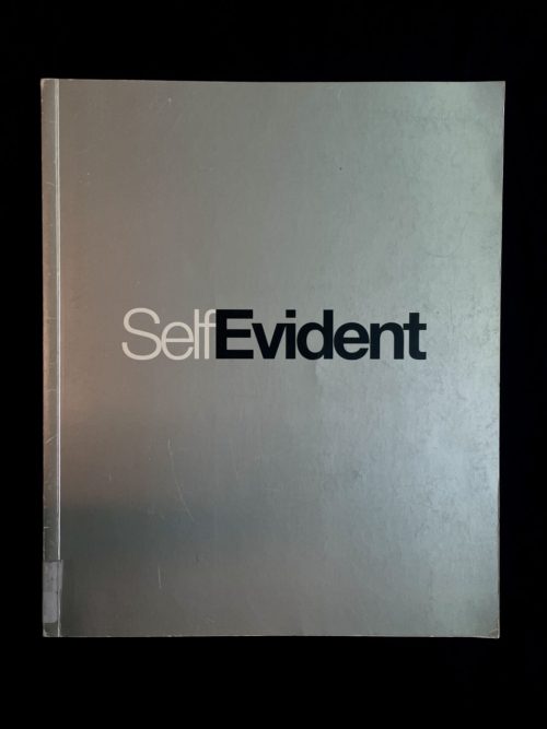 Self Evident (Softcover) 2 IMG 9925