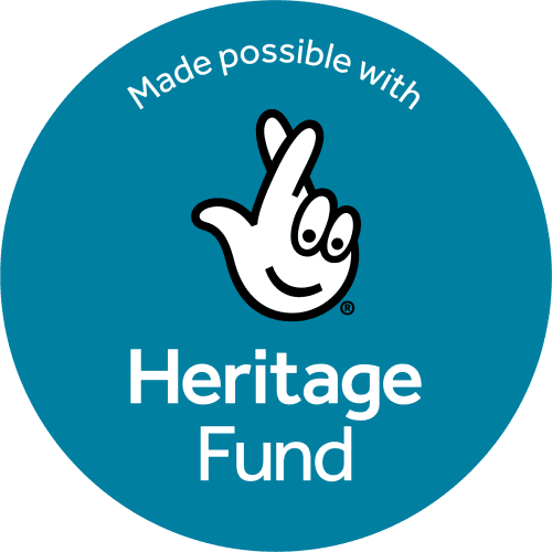 Living Legacies Pilot: Connecting Archives, Artists and Communities 6 TNLHF English Acknowledgement Stamp Colour PNG